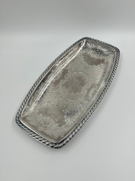 Поднос посеребренный