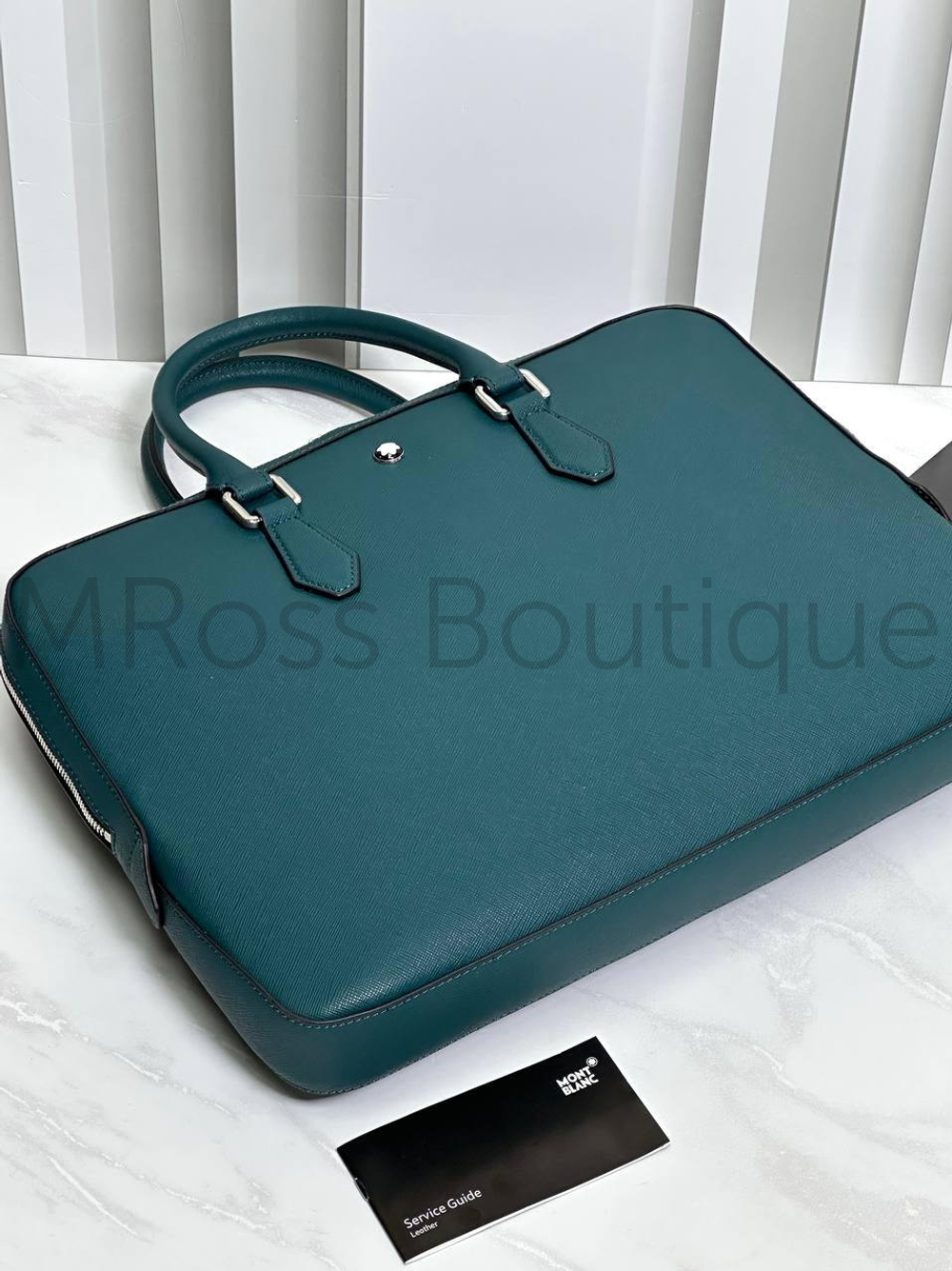 Montblanc Sartorial Мужской портфель бирюзовый
