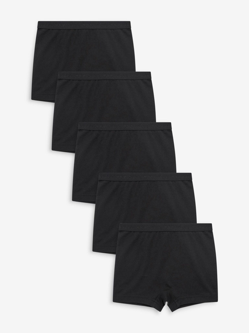 Трусы-шорты для девочки Next T22-2101, 5 шт., Черный