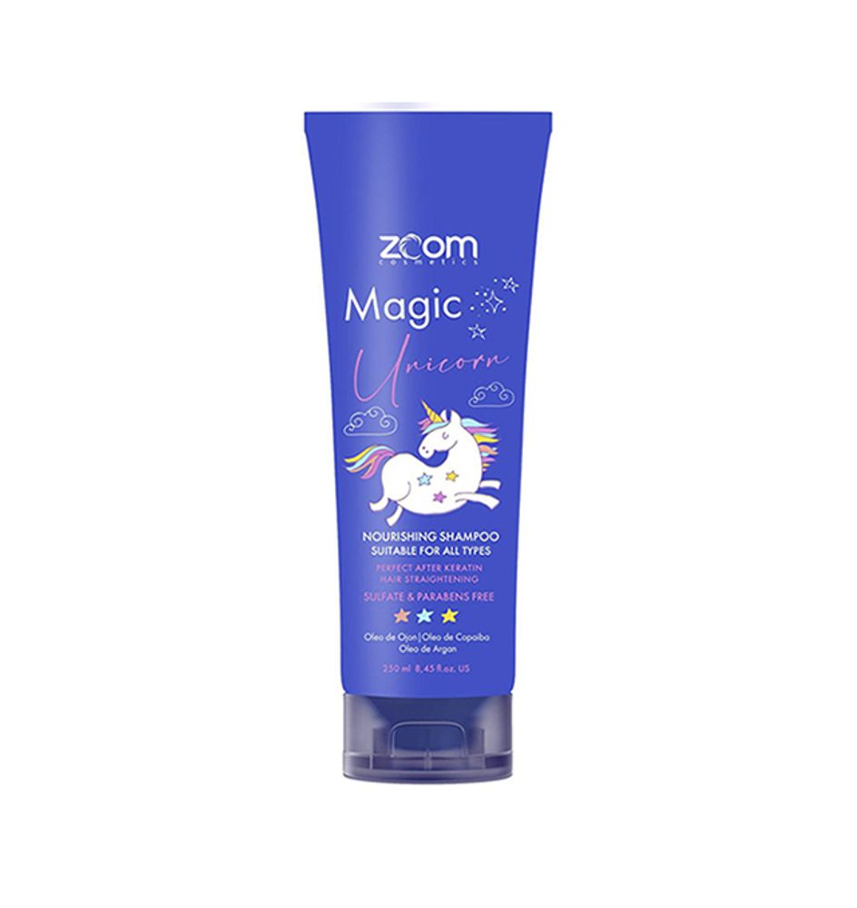 ZOOM Дом. Уход Magic Unicorn Shampoo Шампунь бессульфатный - купить состав.  Бесплатная доставка в любой город России, в наличии в Ростове, недорого. |  ТУТ КЕРАТИН