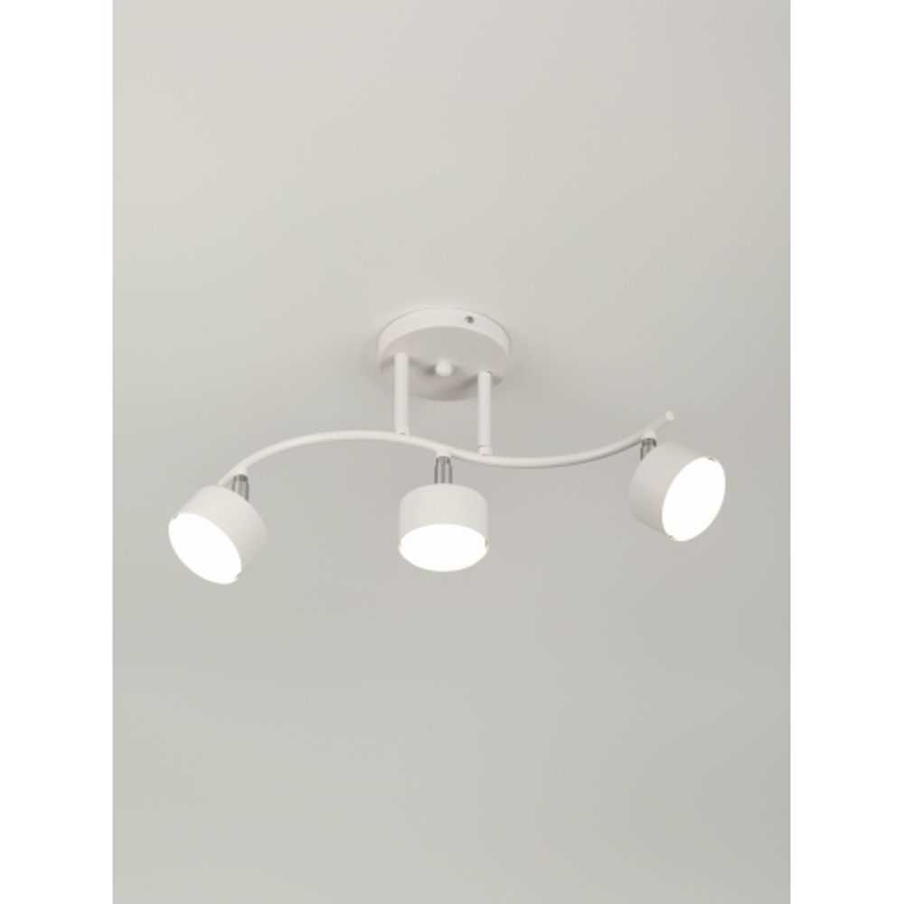 Светильник настенно-потолочный спот Rivoli   7080-703 3хGX53 15 Вт поворотный