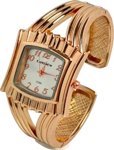 Часы-браслет кварцевые CANSNOW, золотистый W8170-01