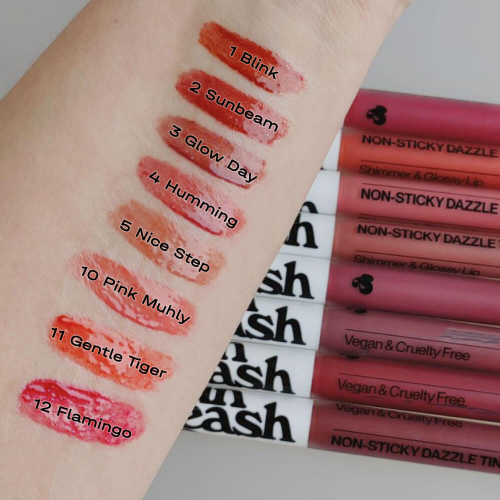 Нелипкий мерцающий тинт для губ Unleashia Non-Sticky Dazzle Tint