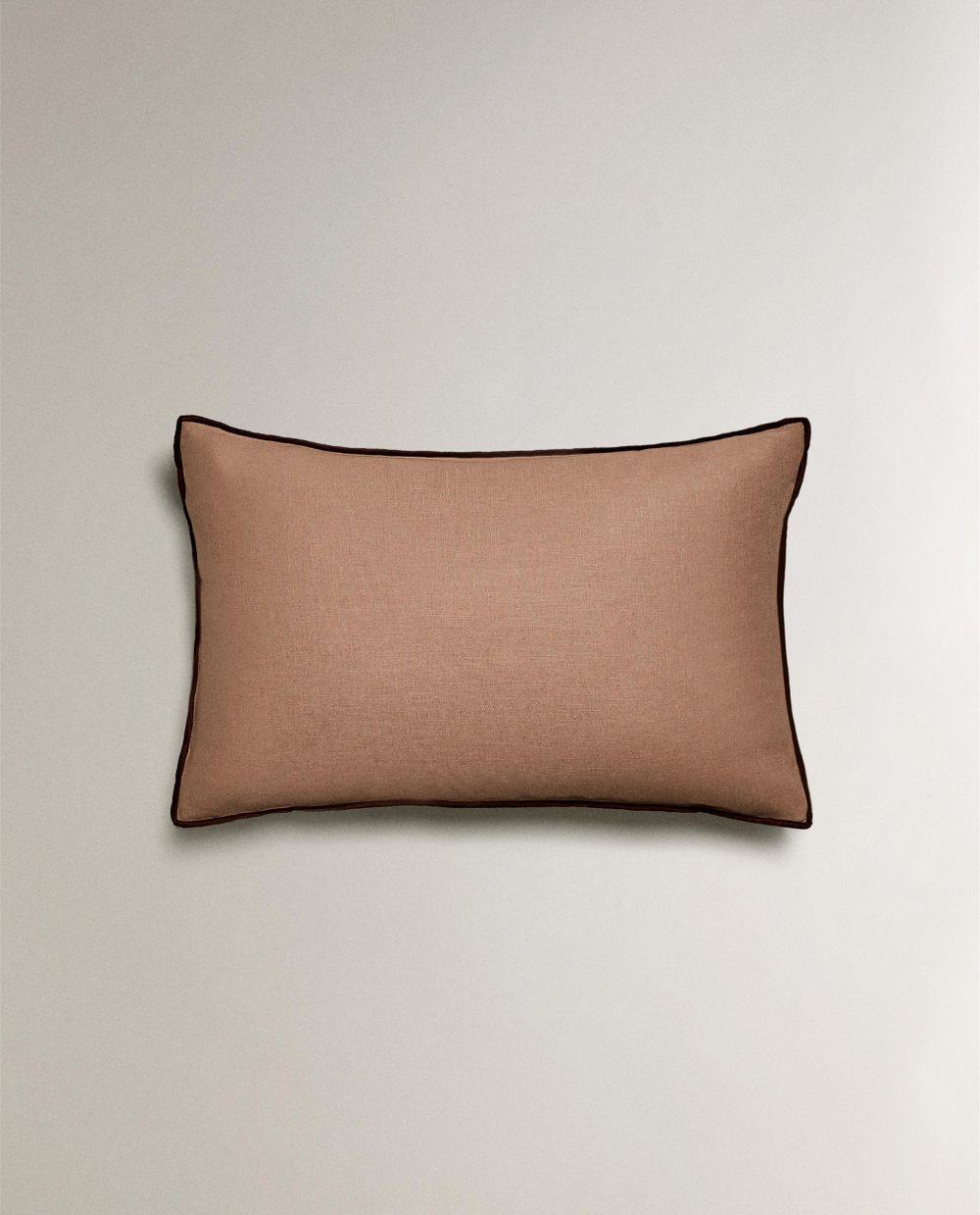 Zara Home наволочка декоративная из льна, розовый, 40x60 см · 5359/008