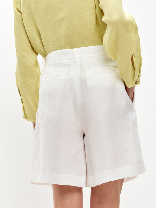 Льняные шорты