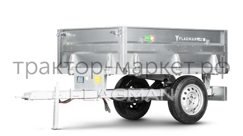 Прицеп Flagman | Флагман C/ПТТ — 1,5 с ПСМ к трактору (самосвальный)