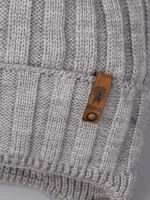 Шапка для мальчика осенняя на завязках