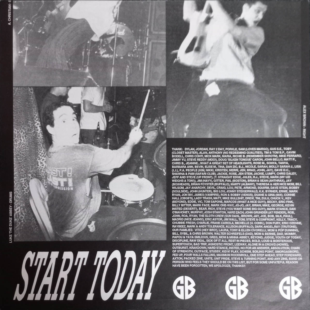 Gorilla Biscuits / Start Today (LP)
