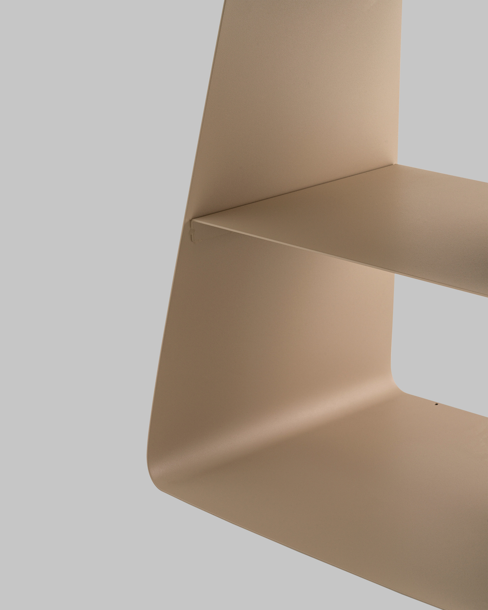 Журнальный столик Leyre металл бежевый