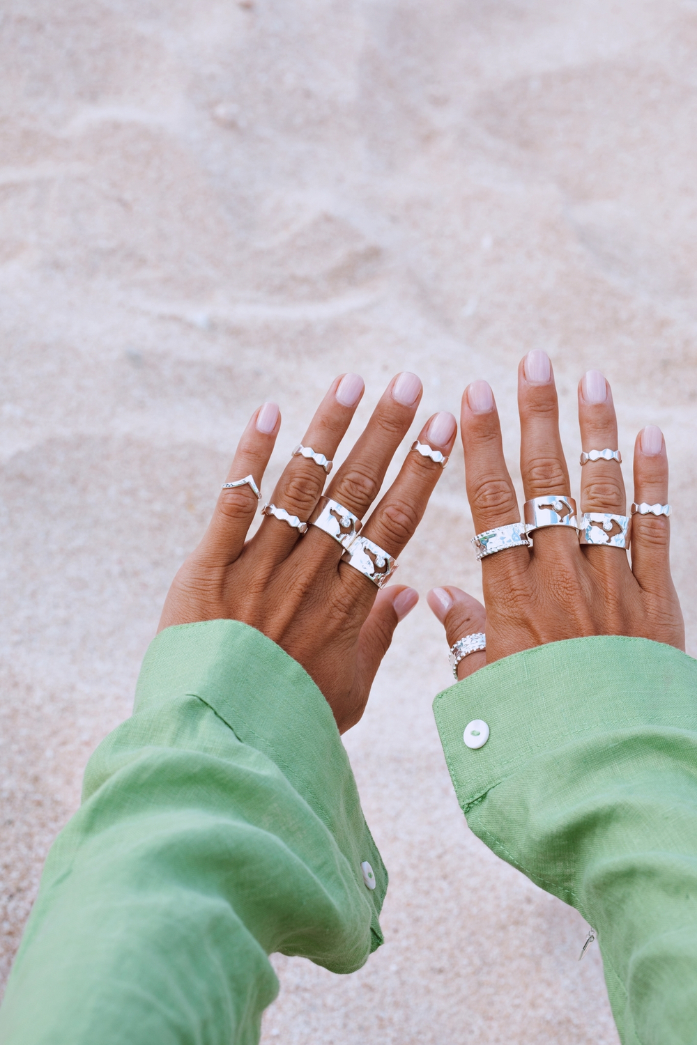 Кольцо «Бали» гладкое