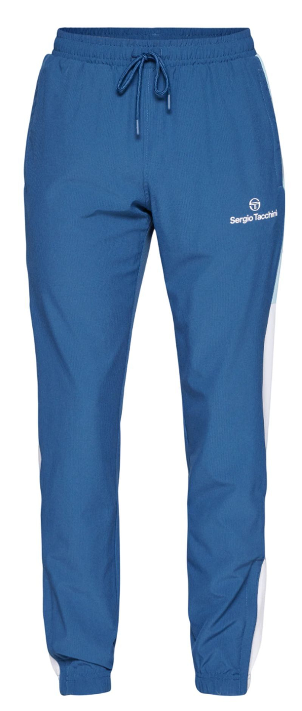 Мужской теннисный костюм Sergio Tacchini Alata Tracksuit - синий электрик/голубой