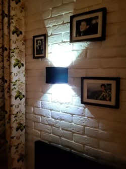 Ночник / Светильник на батарейках Catarina Mebel черный, комплект 2 шт.