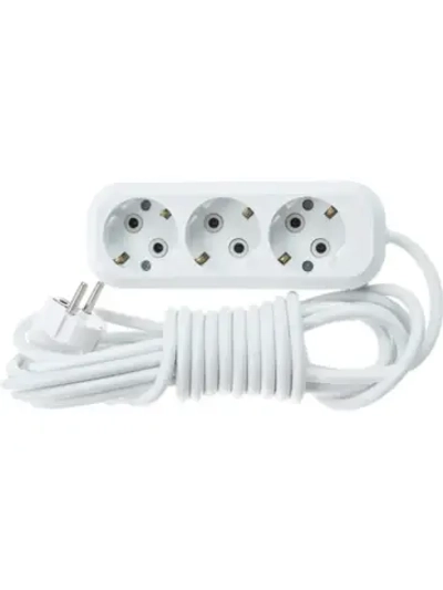 Удлинитель 3х5м с заземлением 16А IP20 Makel