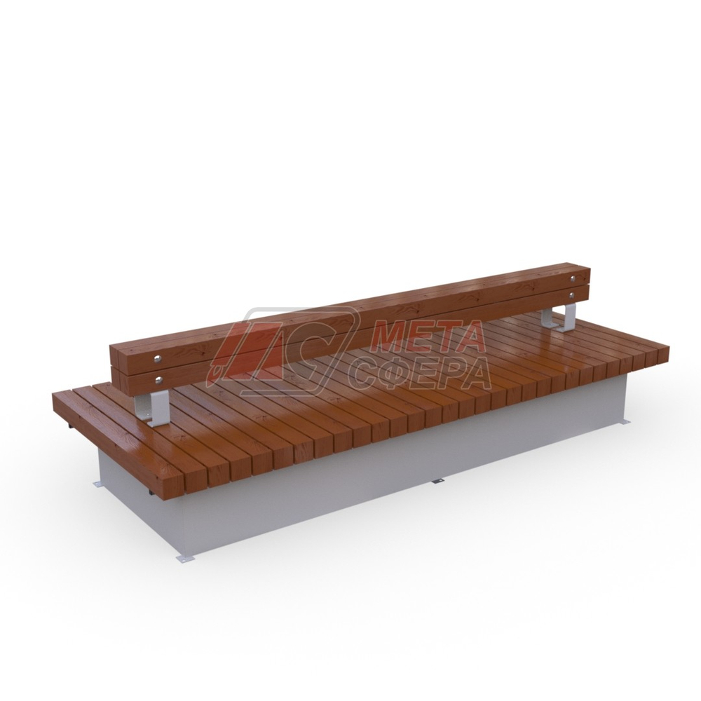 Скамейка Wood 300х120х80