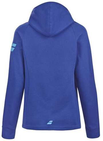 Женская Кофта теннисная Babolat Exercise Hood Women - небесный