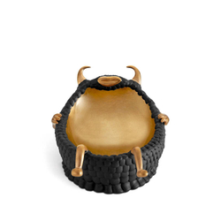 Мелочница L'Objet Haas Lazy Susan Black