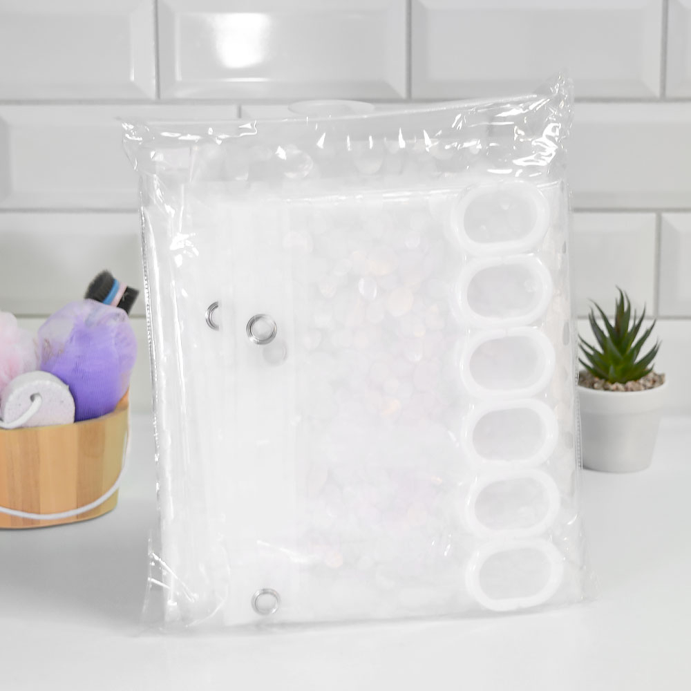 Штора для ванной 180*180см 3D, EVA