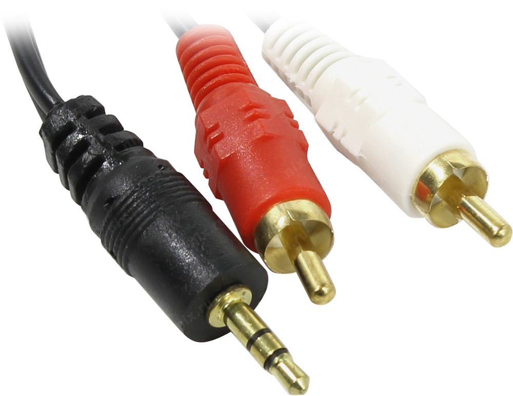 Exegate &lt;EX225927RUS&gt;  Кабель  Jack3.5-M  --&gt; 2RCA-M 2м