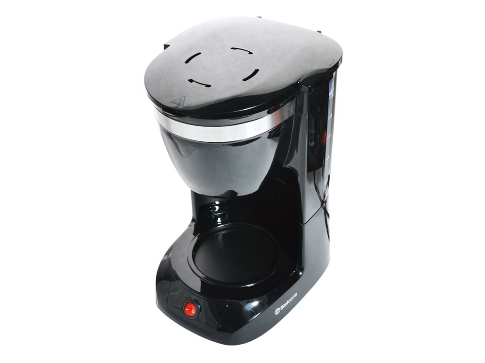 Кофеварка 1,25л SA-6109BK