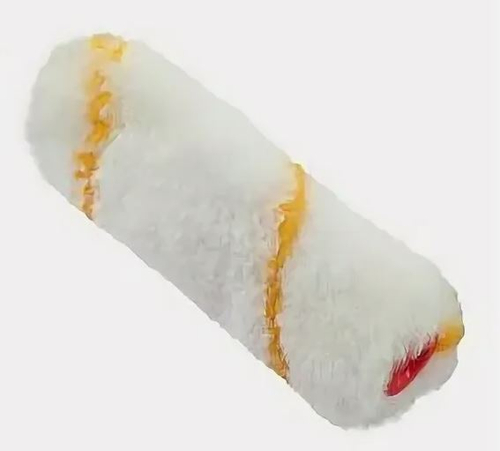 Ролик-Мини Полиамид Желтая нить 15см  d15,  d6,  ворс 12мм Классик-Стандарт TOOLBERG (Лакра) 0214053