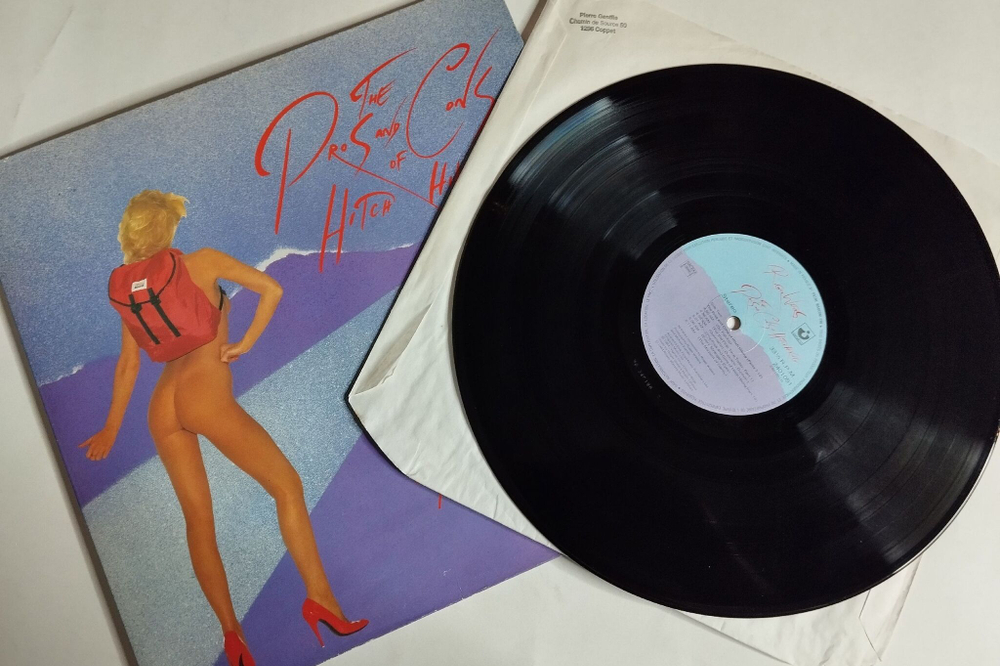 Винтажная виниловая пластинка LP Roger Waters The Pros And Cons Of Hitch Hiking (France 1984)