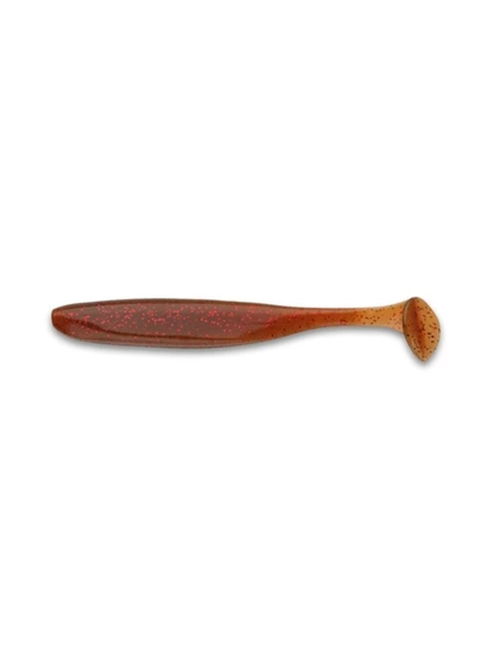 Приманка силиконовая Keitech Easy Shiner 4" PAL #01 Chartreuse Red Flake, 3 упаковки по 7 штук