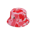 A Bathing Ape Bathing Ape Camouflage Pattern Bucket Hat