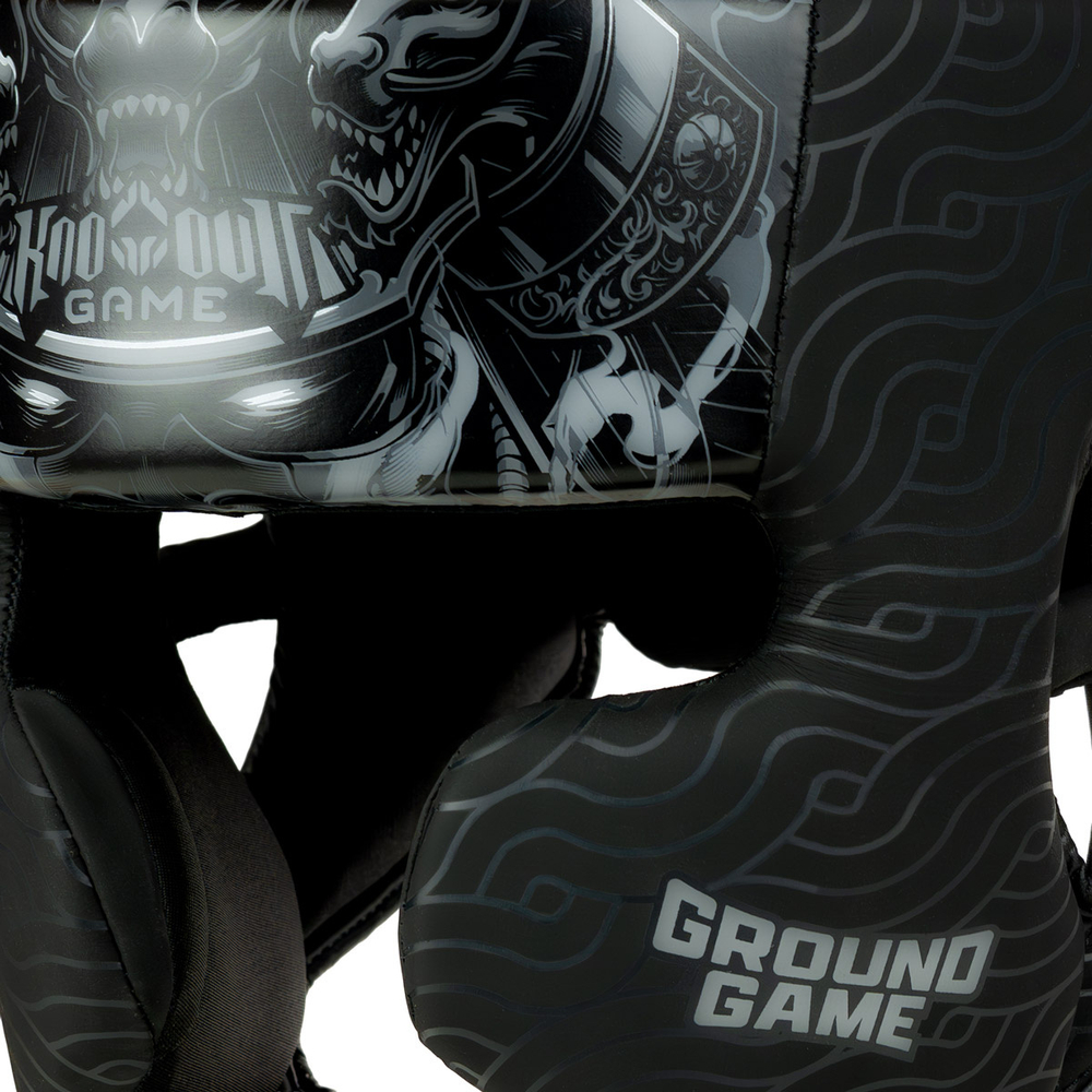 Боксёрский шлем Ground Game - Samurai Shadow