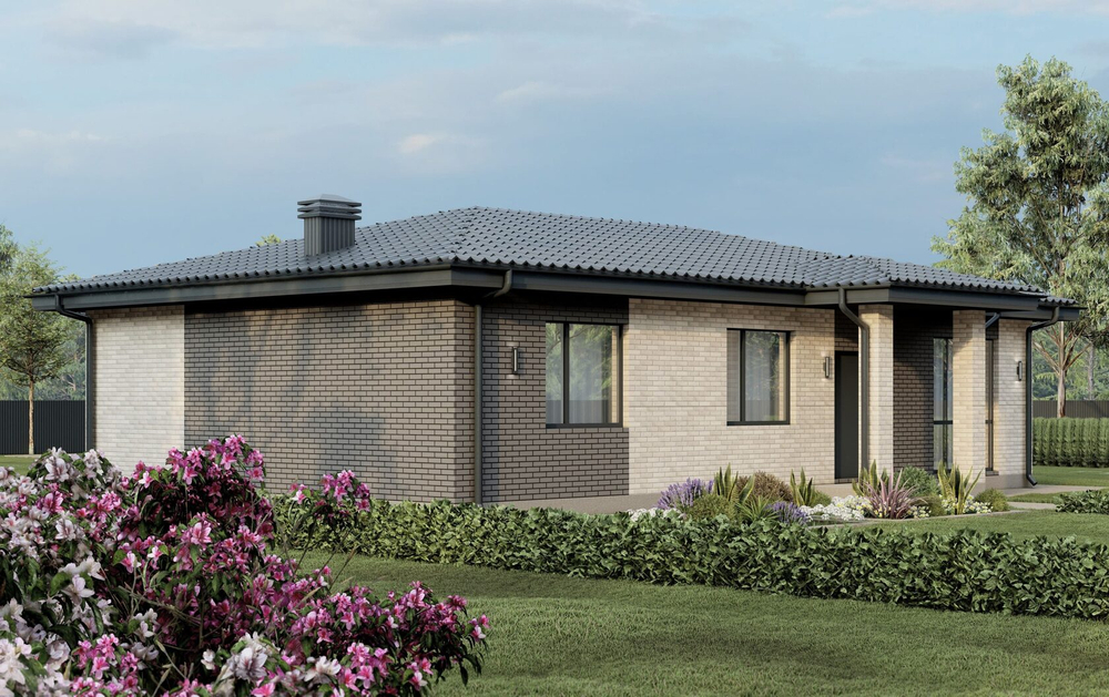 Проект Дома 100,37 кв. м К-83