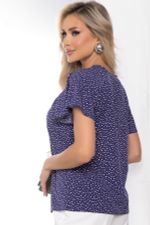 Блуза "Сицилия" (джинс) Б8063 LT Collection (Акция)