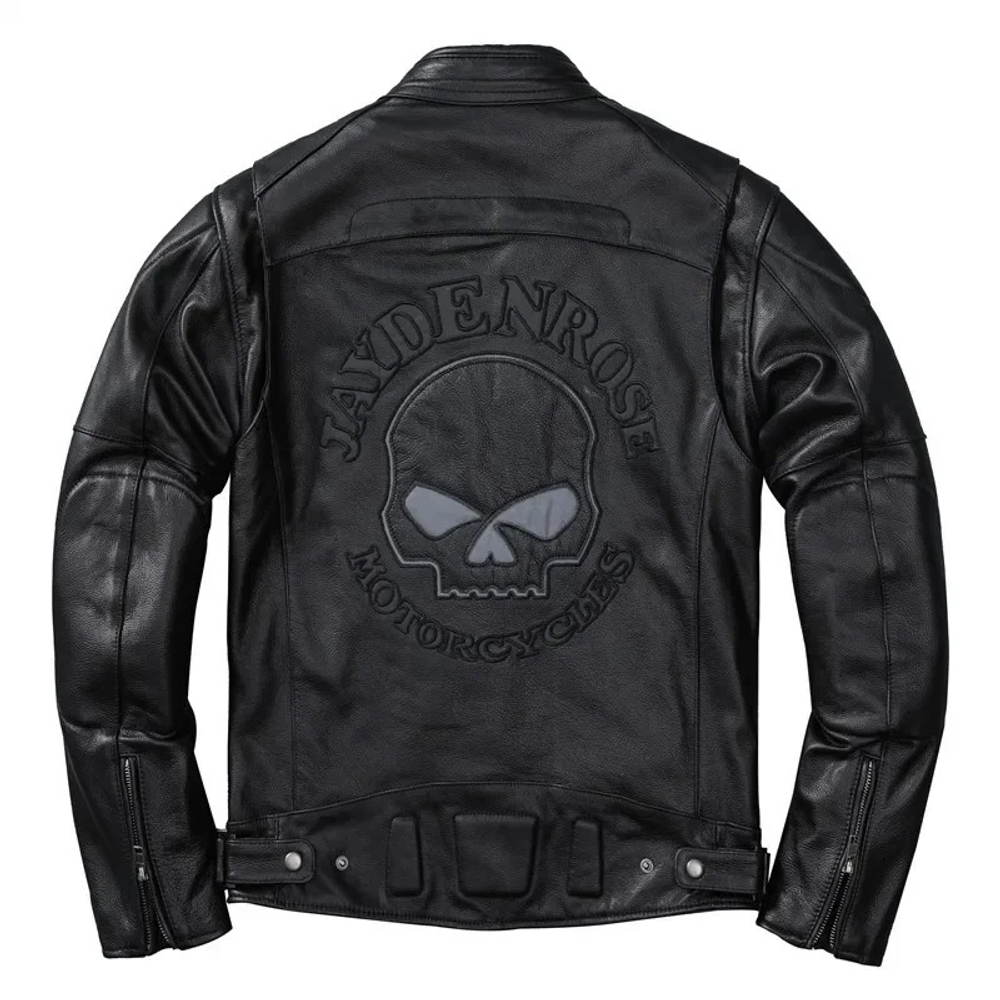 Мотокуртка jackdenrose кожа 3XL (с эмблемой)