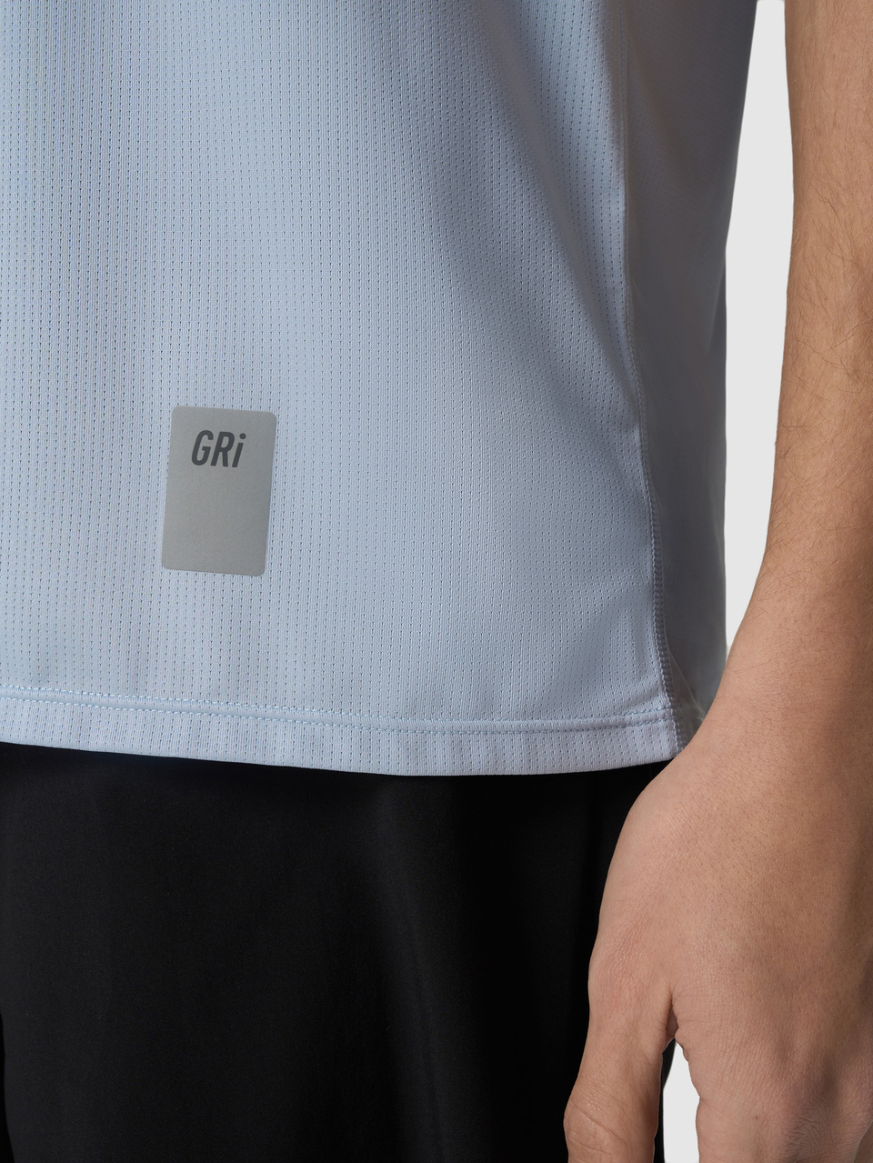 Футболка мужская Лето 3.0 серо-голубая