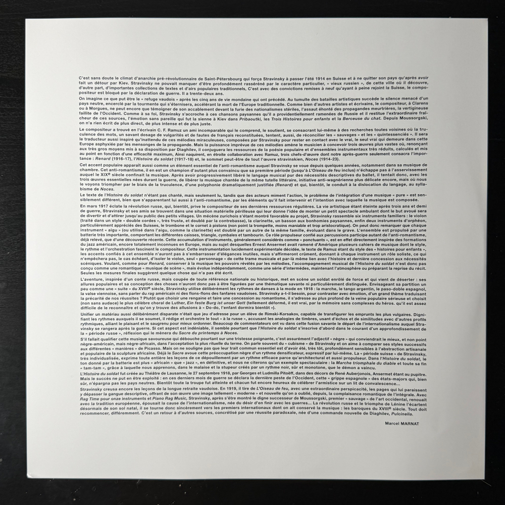 Стравинский - История солдата (Германия 2010г.)