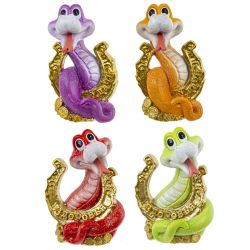 GAEM Фигурка декоративная "Змея", L5,5 W5 H8 см, 4в.