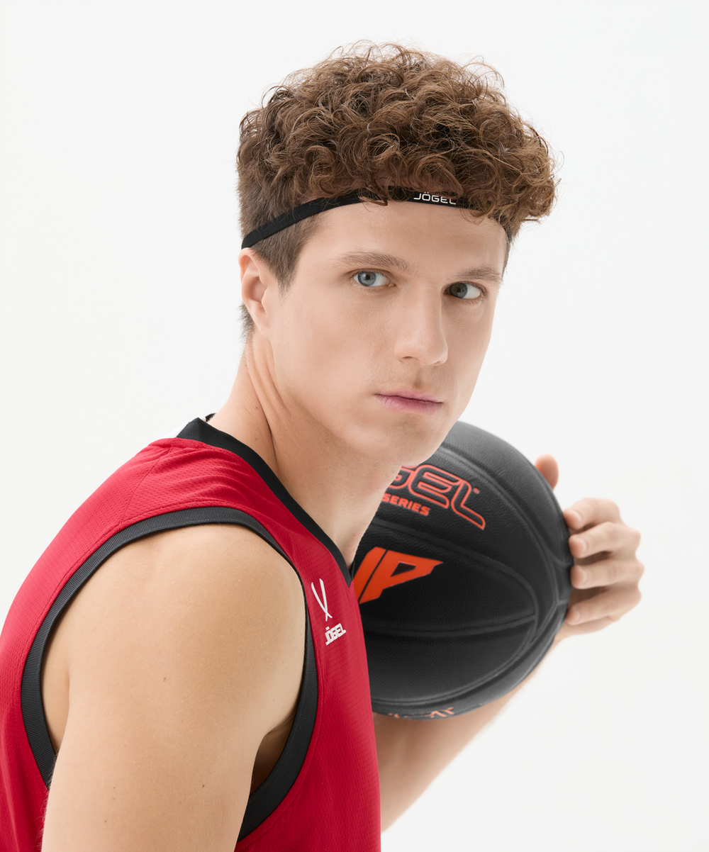 Резинки спортивные на голову JÖGEL CAMP Training Headbands 3 Pack, черный/серый/белый