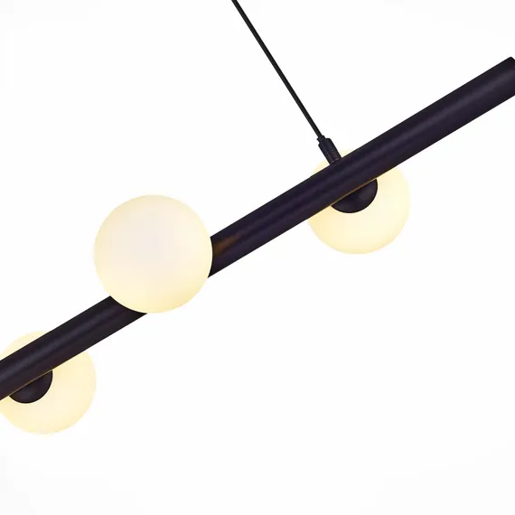SL1185.403.04 Подвес ST-Luce Черный/Белый G9 LED 4*5W ASOLO