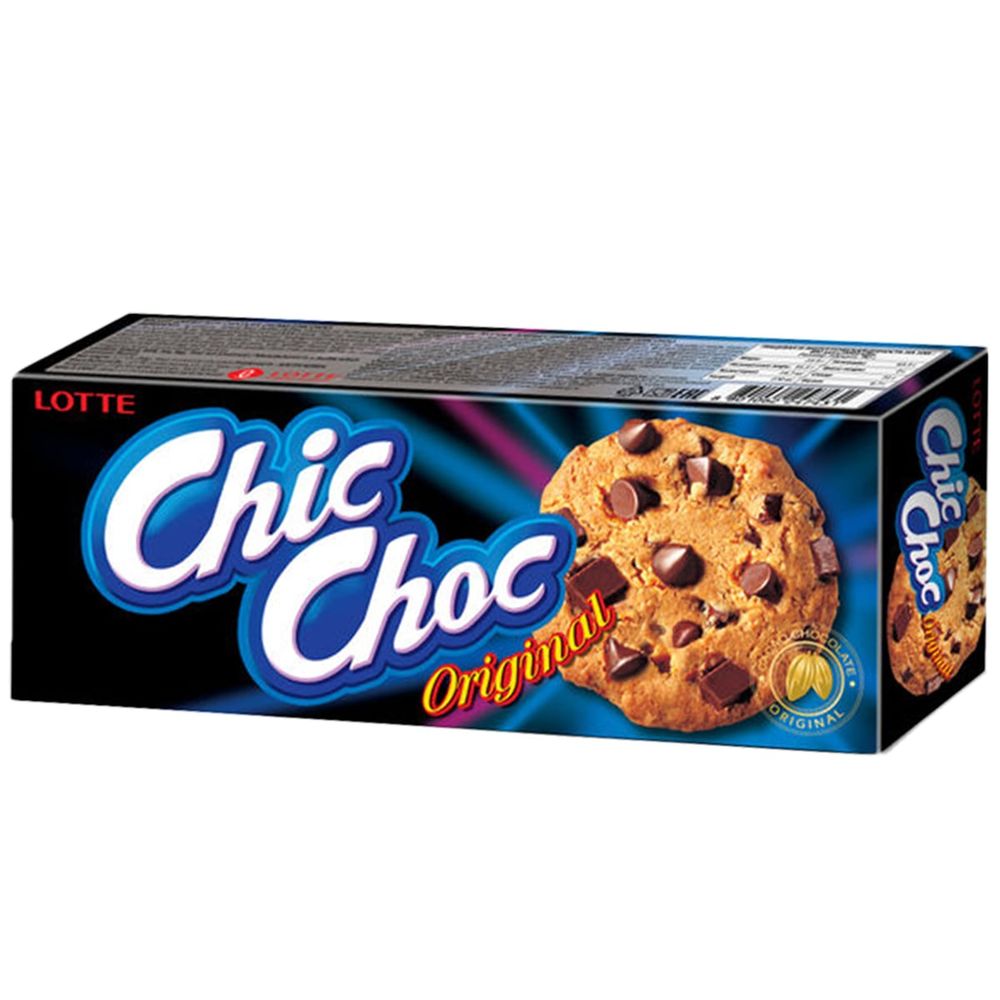 Печенье песочное с шоколадом "Чик Чок" (Chic Choc) 90г