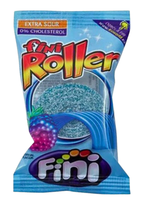 Жевательный мармелад Fini Roller Raspberry со вкусом малины