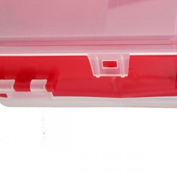 Коробочка для оснастки Helios двухсторонняя (красная)