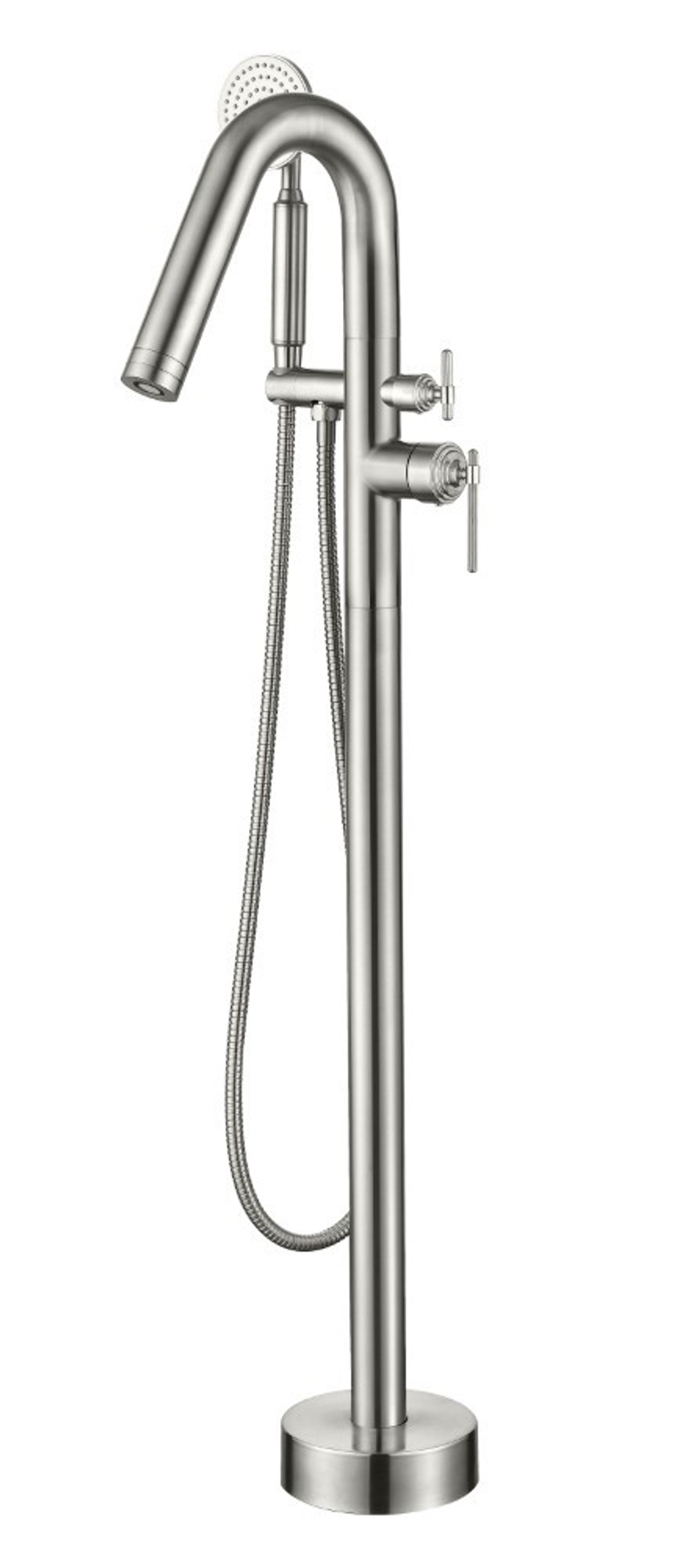 Напольный смеситель для ванны с душем Boheme Eterna 179-NB NICKEL BRUSH