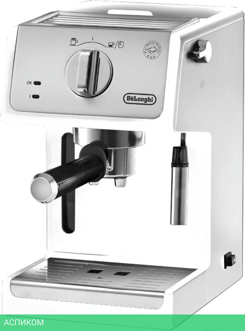 Кофеварка Delonghi ECP33.21.W белый (0132104183)