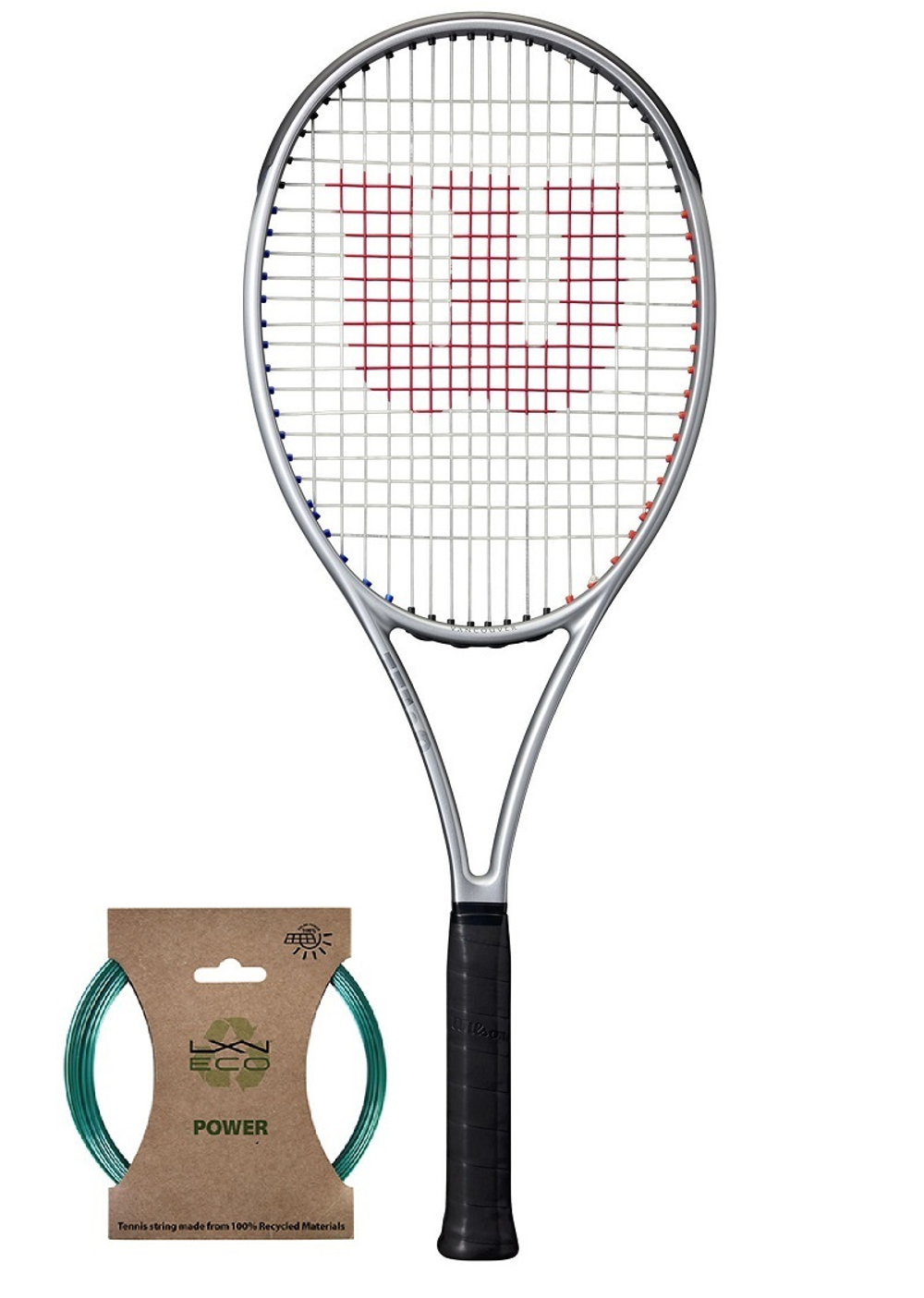 Теннисная ракетка Wilson Blade 98 16x19 V8 Laver Cup + Струны + Натяжка