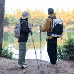 Палка треккинговая Naturehike ST01 6061 AL NH17D001-Z с 3 узлами женская 57-120, артикул NH17D001-Z, цвет Золотой