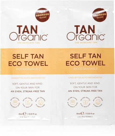 TanOrganic The Skincare Tan - автозагар салфетка /   2x10  ml  / GTIN 5391521781437