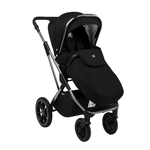 Коляска 4 в 1 Sweet Baby Rocco + автокресло Elegante Plus с базой i-Size ISOFIX DK780 Black