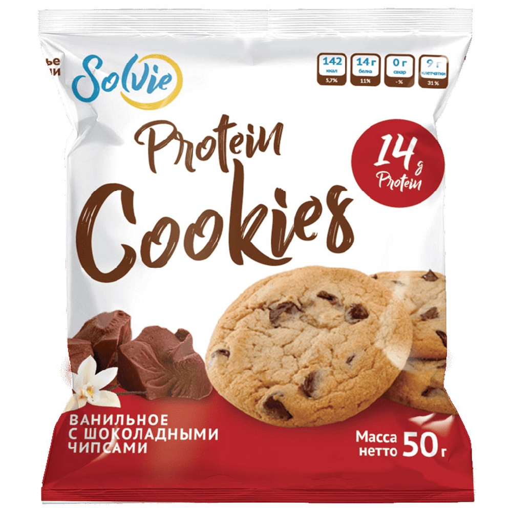Solvie 30% Протеиновое печенье (50 гр.)