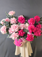 Шикарная коробка с Французскими розами «Гармония»