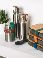 Термос black+blum, food flask, 400 мл, бирюзовый