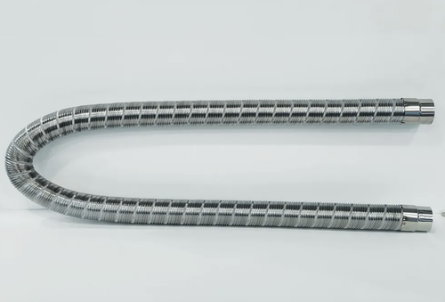 38 мм / Выхлопная труба 150 см диаметр 38 мм для отвода выхлопных газов, металлорукав, автономок, ПЖД, Гидроник (1 шт.)