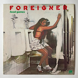 Винтажная виниловая пластинка LP Foreigner Head Games (Japan 1979) (No Obi) The Modern Day